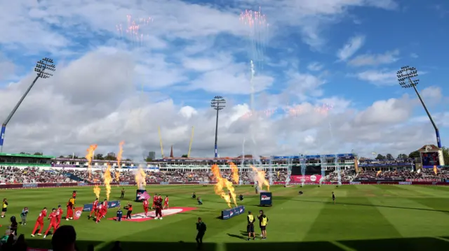 Edgbaston in the sunshine