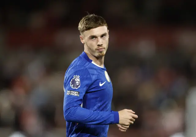 Cole Palmer in action