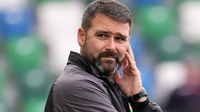 Linfield manager David Healy