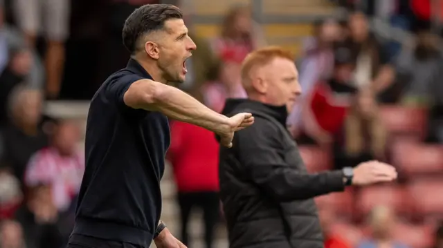 Portsmouth manager John Mousinho