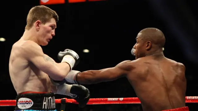 Ricky Hatton and Floyd Mayweather