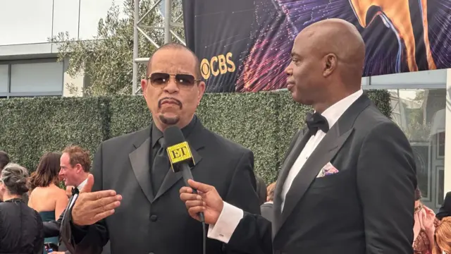 Rapper and actor Ice T