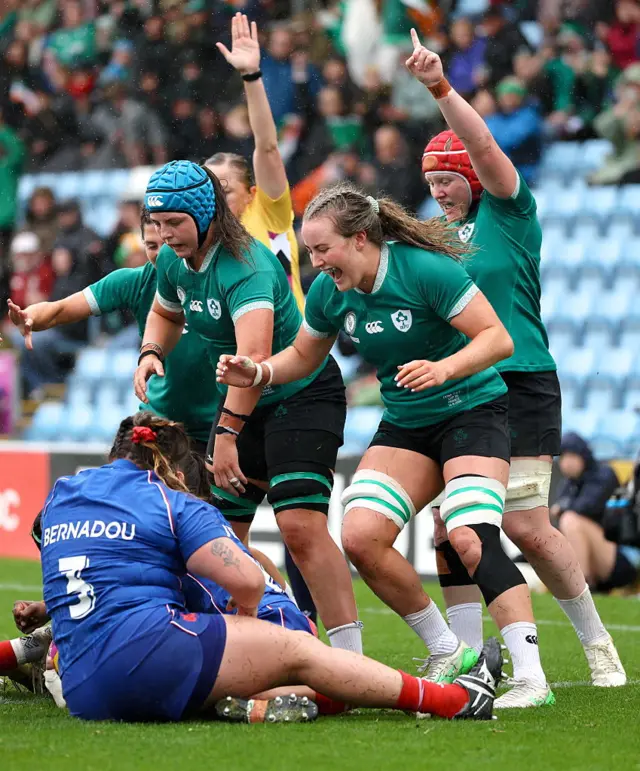 Ireland celebrate