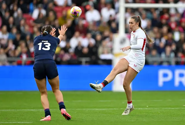 Holly Aitchison's kicking out of hand