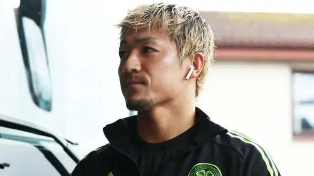 Celtic forward Daizen Maeda