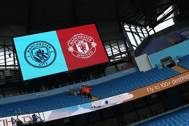 The LED board shows the match information