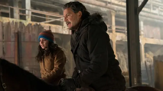 A screengrab from The Last of Us season two
