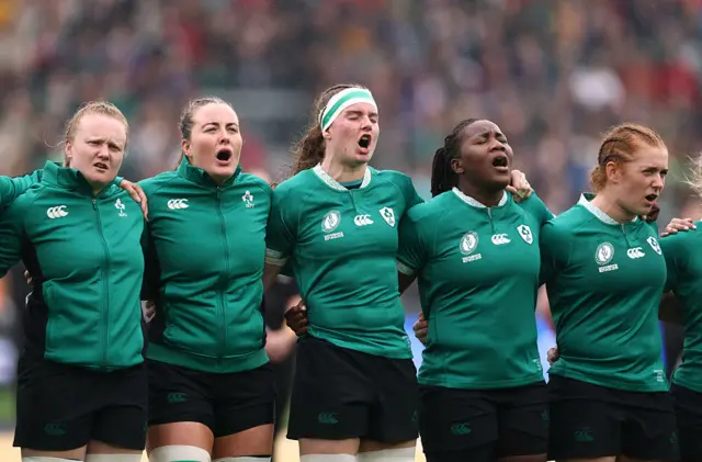 Ireland players