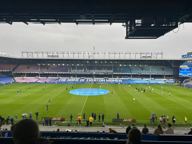 Inside Goodison Park