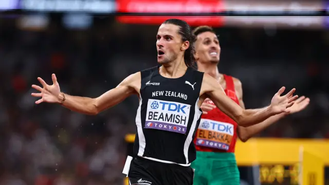 New Zealand's Geordie Beamish