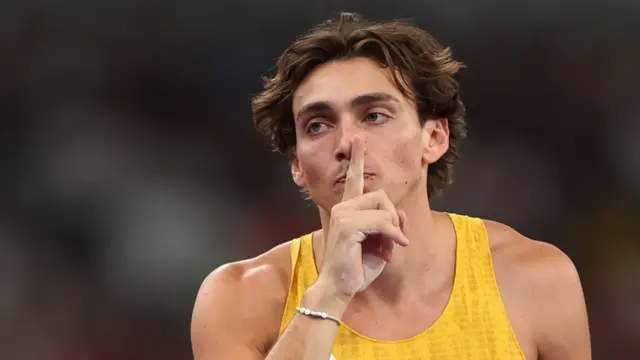Sweden's Armand Duplantis