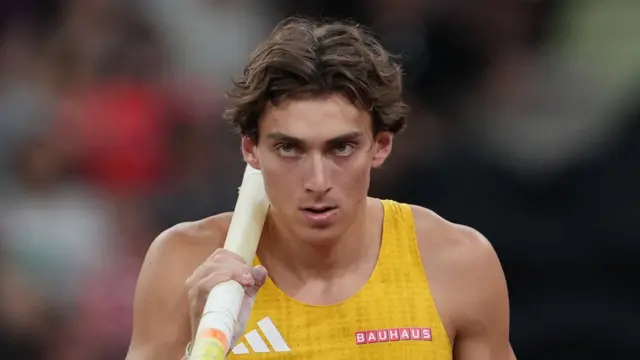 Sweden's Armand Duplantis