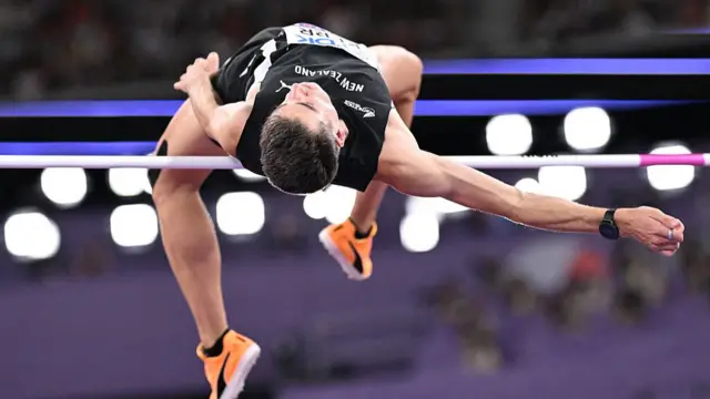 New Zealand's Hamish Kerr