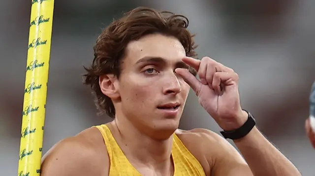 Sweden's Armand Duplantis