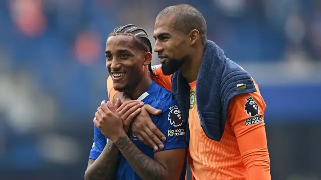 Joao Pedro and Robert Sanchez