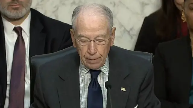 Senator Chuck Grassley, chairman of the committee