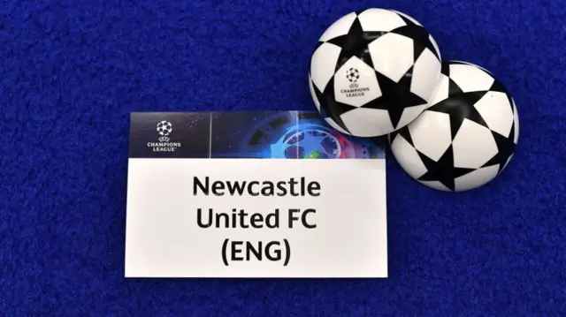 Newcastle UCL card
