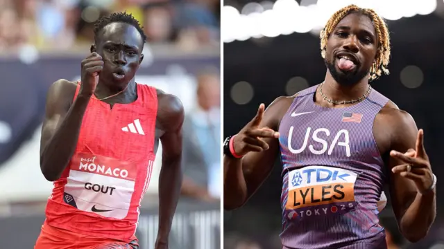 Gout Gout and Noah Lyles