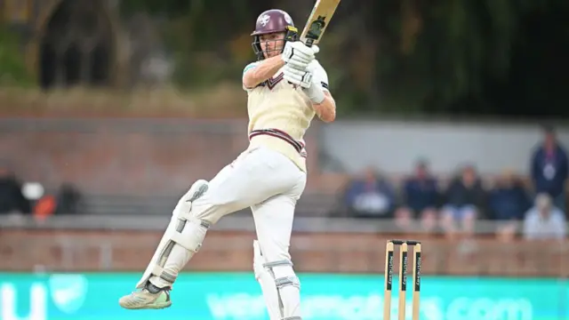 Kasey Aldridge has reached a second first class century