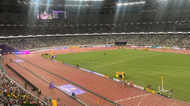 A view of Japan National Stadium