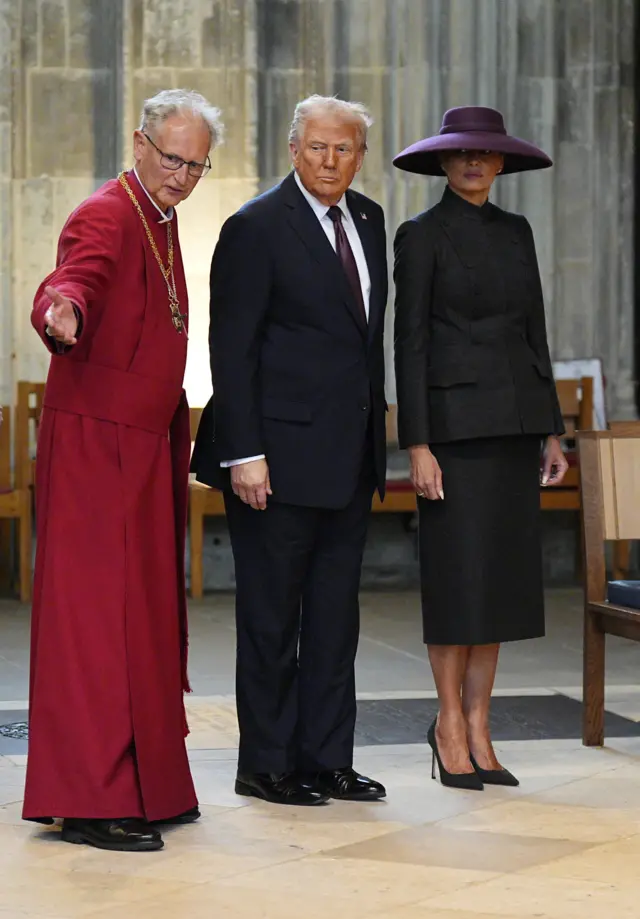 The Dean of Windsor, Trump and Melania