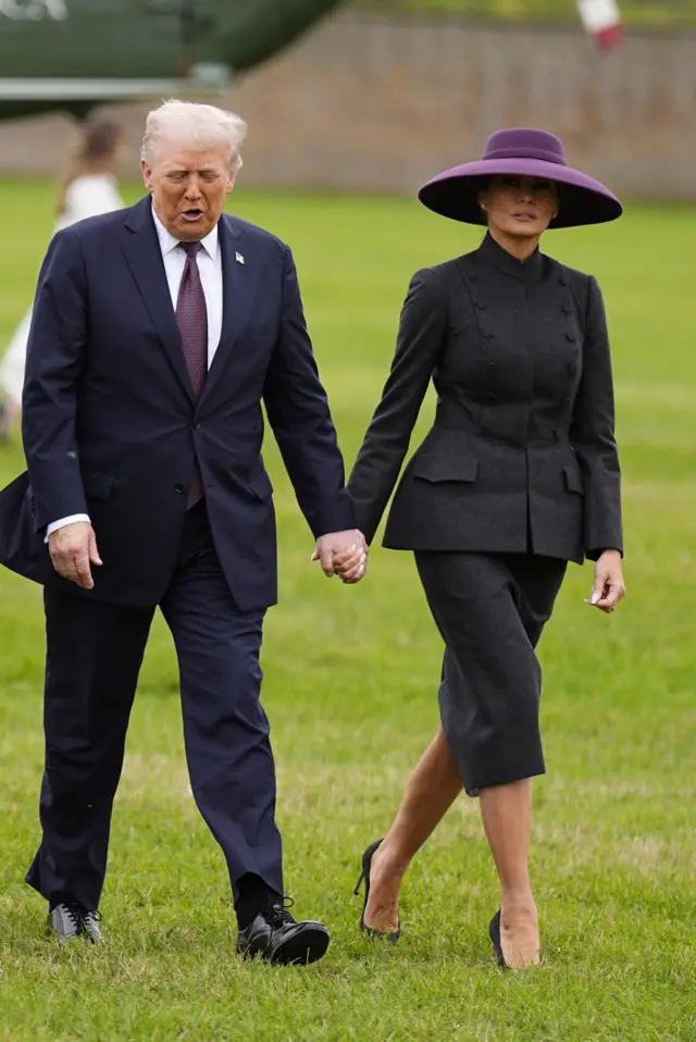 Trump and Melania