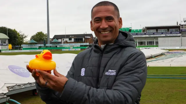 Leicestershire coach Alfonso Thomas