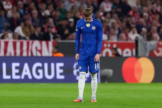 Cole Palmer of Chelsea looks dejected