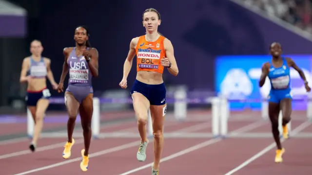 Femke Bol of the Netherlands