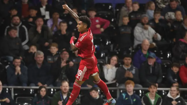 Nottingham Forest's Igor Jesus celebrates