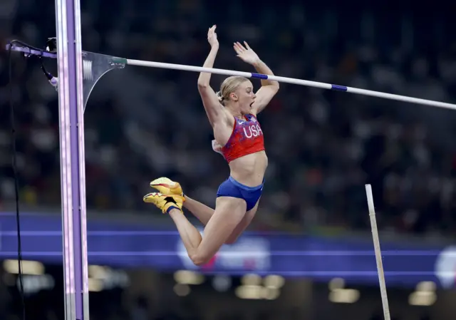 Katie Moon of the USA competes