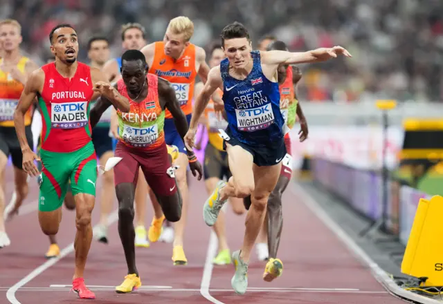 Isaac Nader pips Jake Wightman for gold