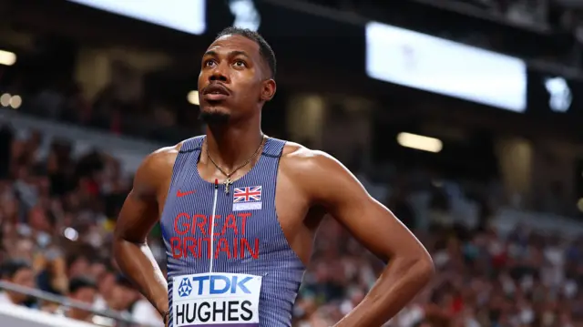 Britain's Zharnel Hughes