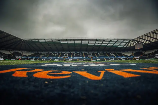 A general view of the Swansea.com Stadium