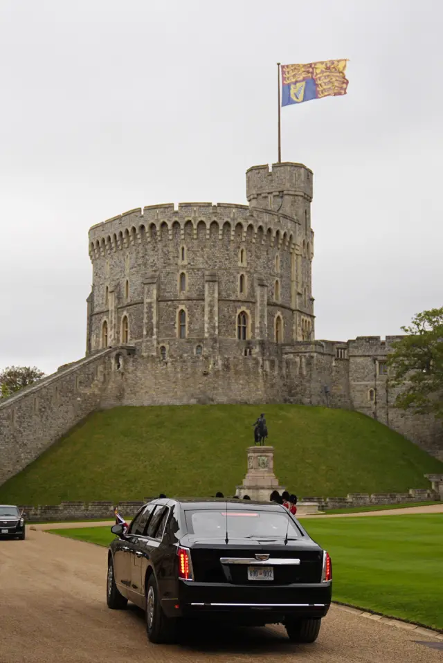 The Beast leaves Chequers