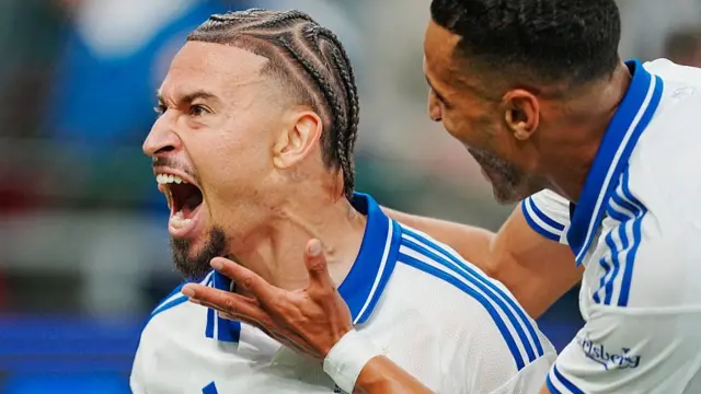 Copenhagen players celebrate
