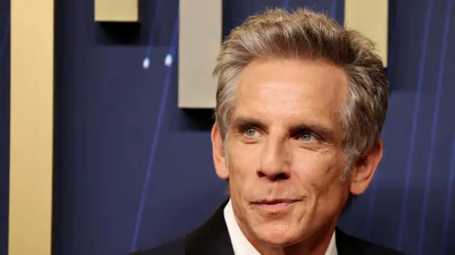 A file photo of Ben Stiller posing for a photograph on the red carpet
