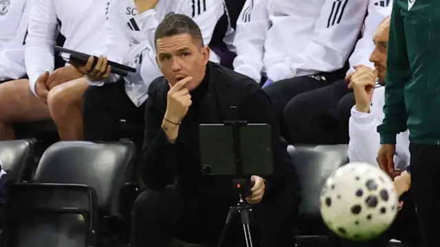 Marc Skinner watches on