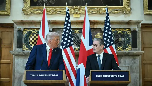 Trump and Starmer
