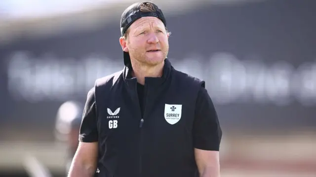 Surrey head coach Gareth Batty