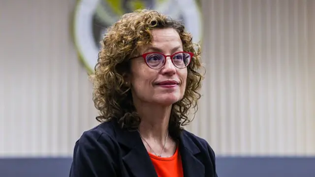 A file photo of FCC commissioner Anna Gomez