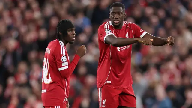Jeremie Frimpong and Ibrahima Konate
