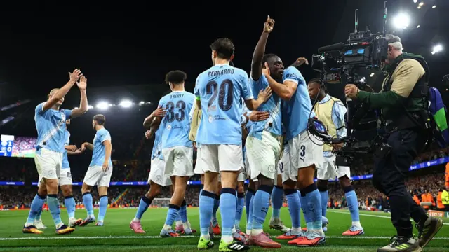 Man City players