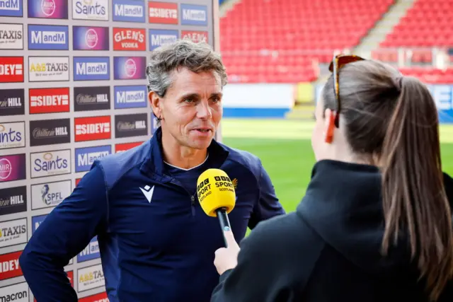 St Johnstone manager Simo Valikari