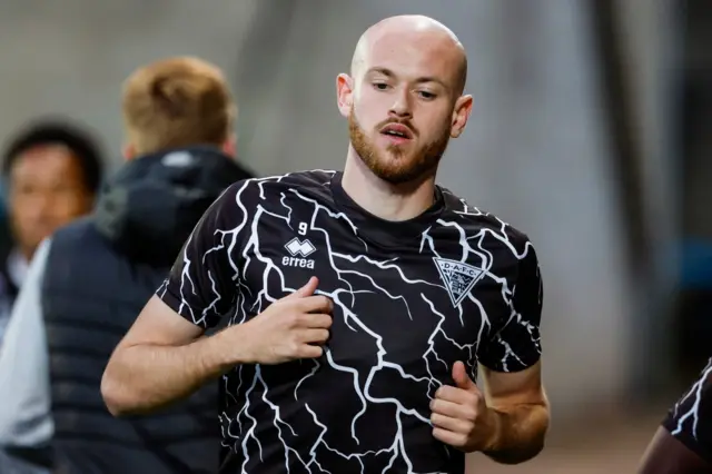 Dunfermline Athletic's Zak Rudden