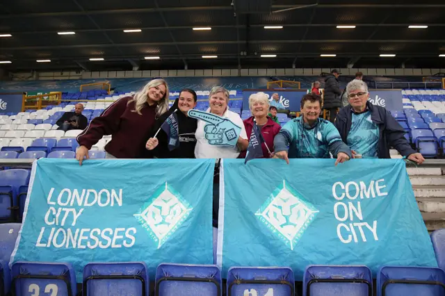 London City Lionesses fans