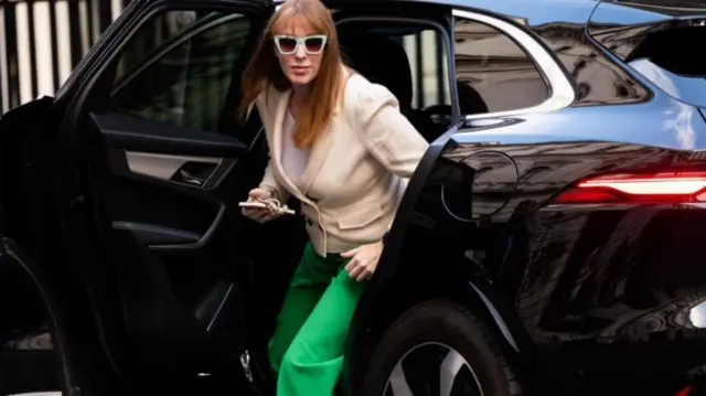 Deputy Prime Minister Angela Rayner arrives at Downing Street