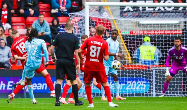 Regan Charles-Cook cracked in a terrific goal for Motherwell