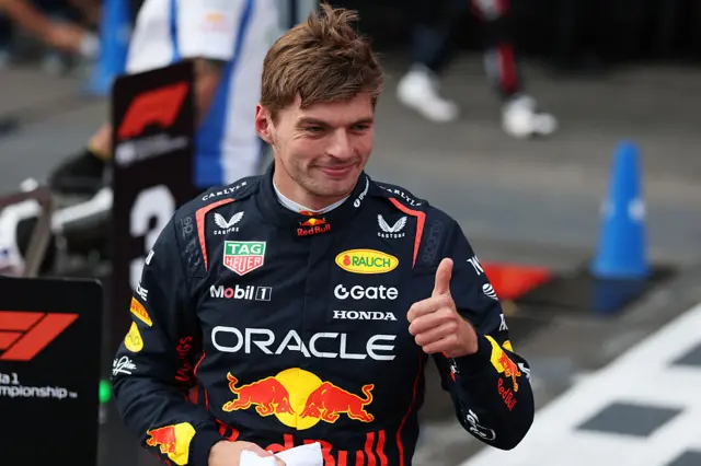 Max Verstappen in Baku