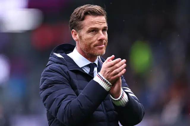 Scott Parker applauding